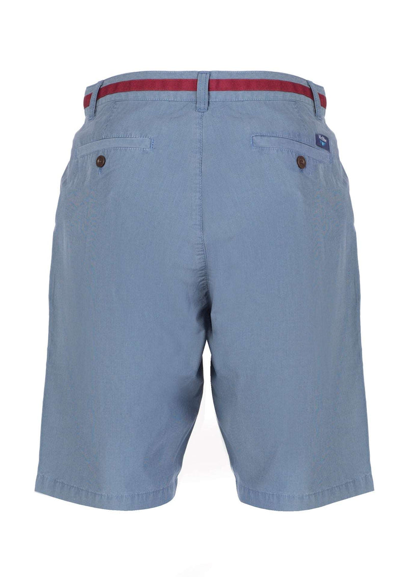 Bermudas Twill lisas azul escuro