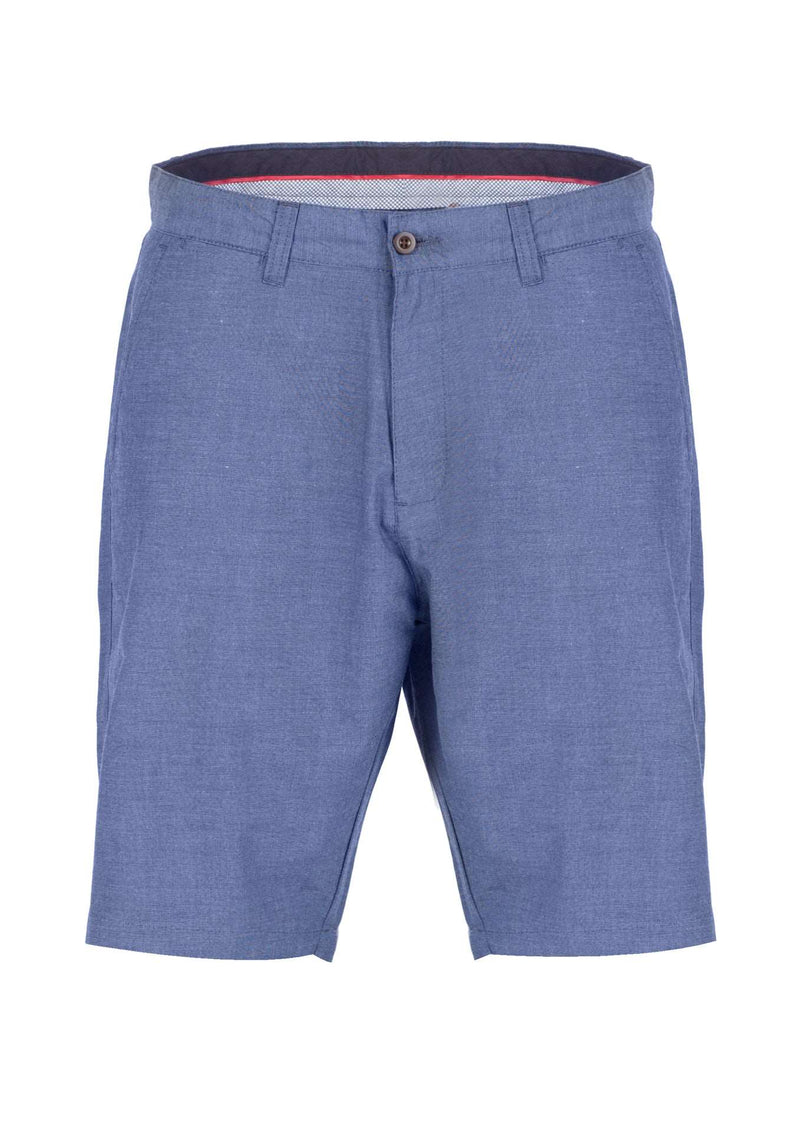 Bermudas Twill lisas azul escuro