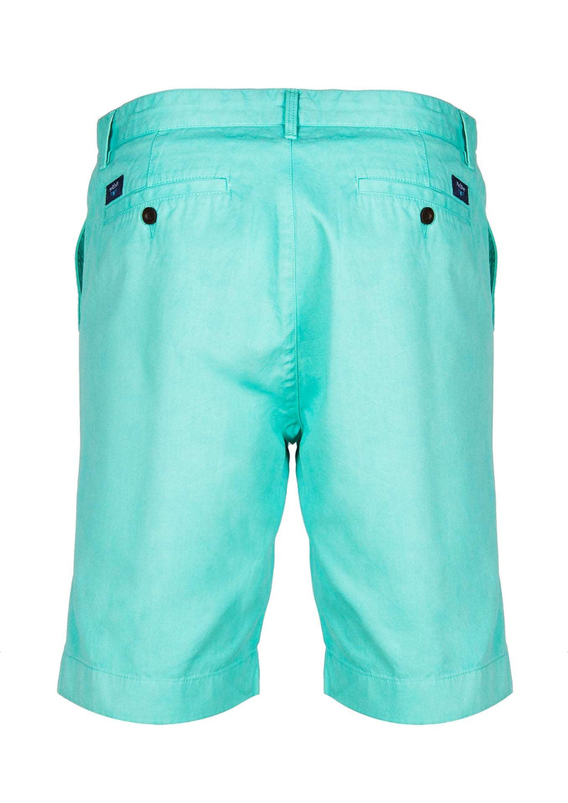 Bermudas Canvas lisas verde menta