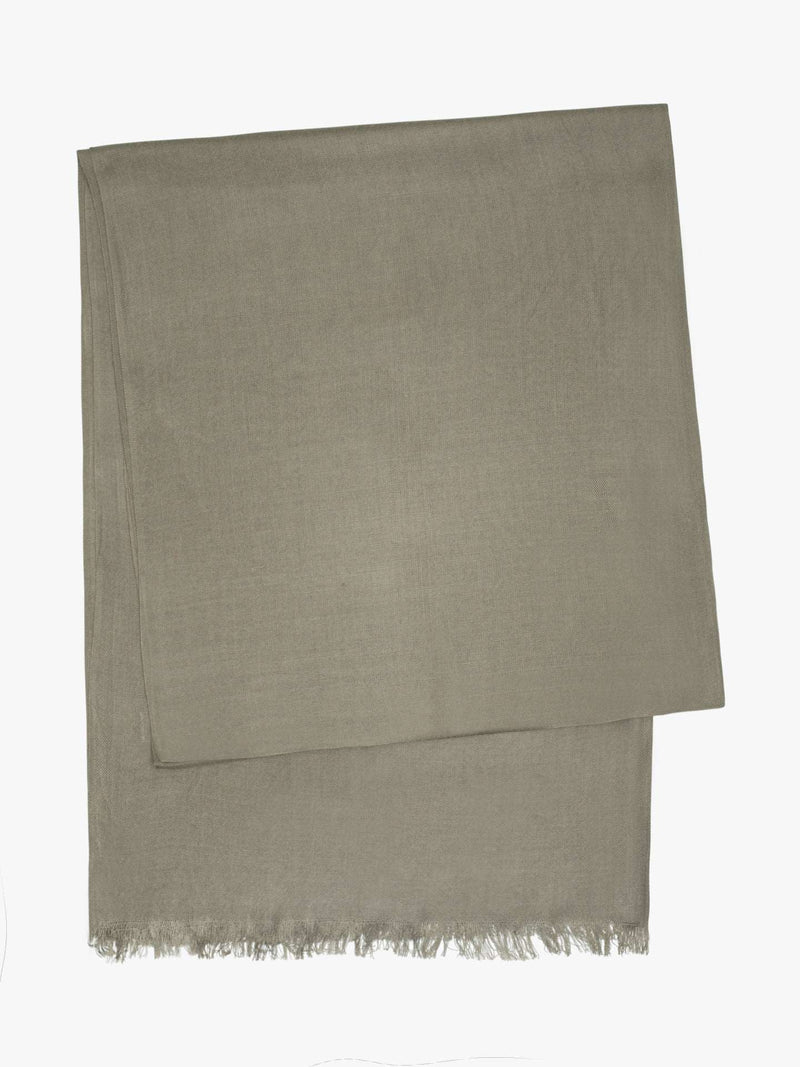 Cachecol liso khaki