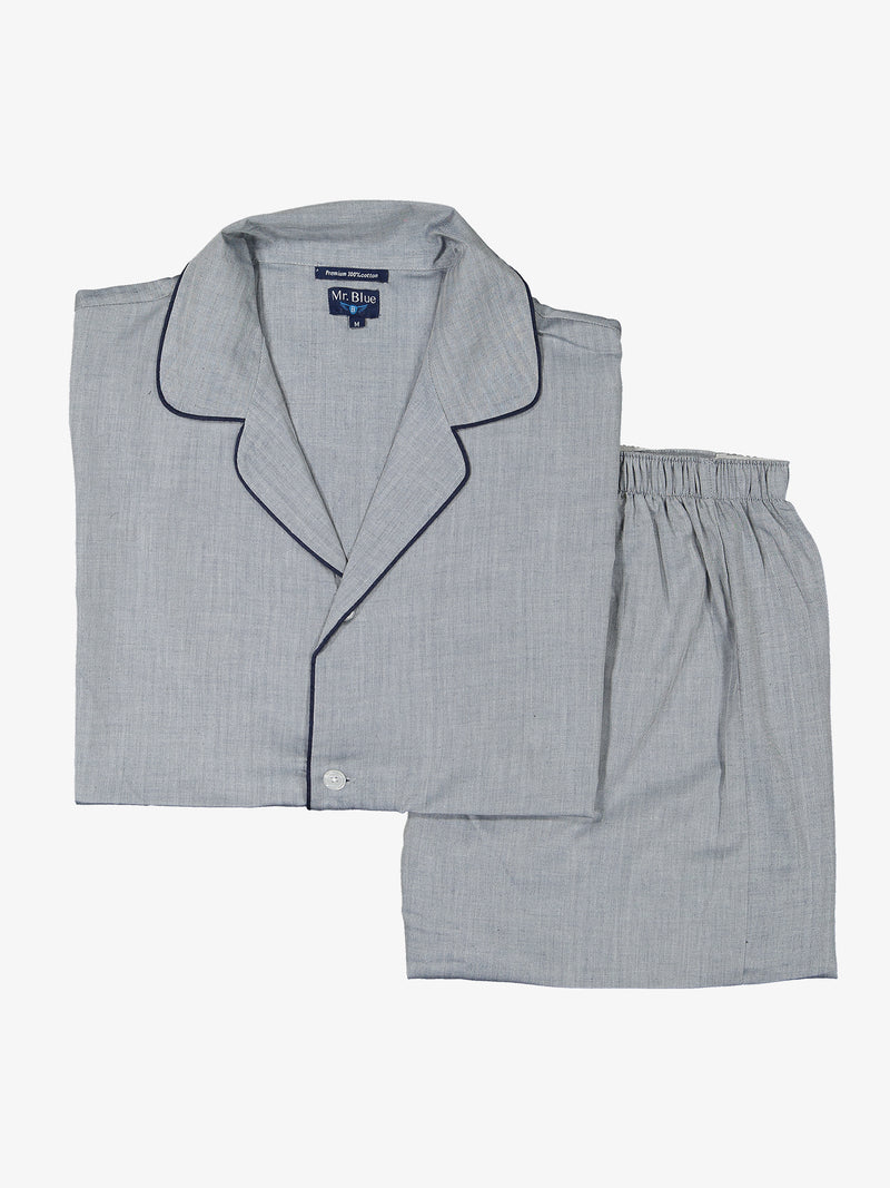 Pyjama en coton gris