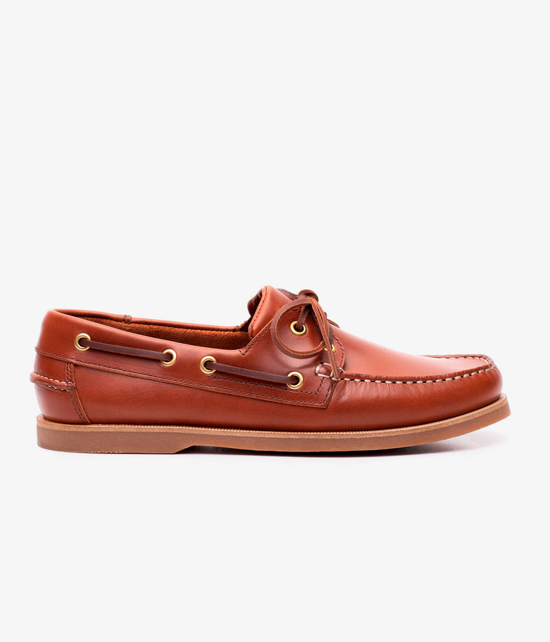 Chaussures marron en cuir Kinney