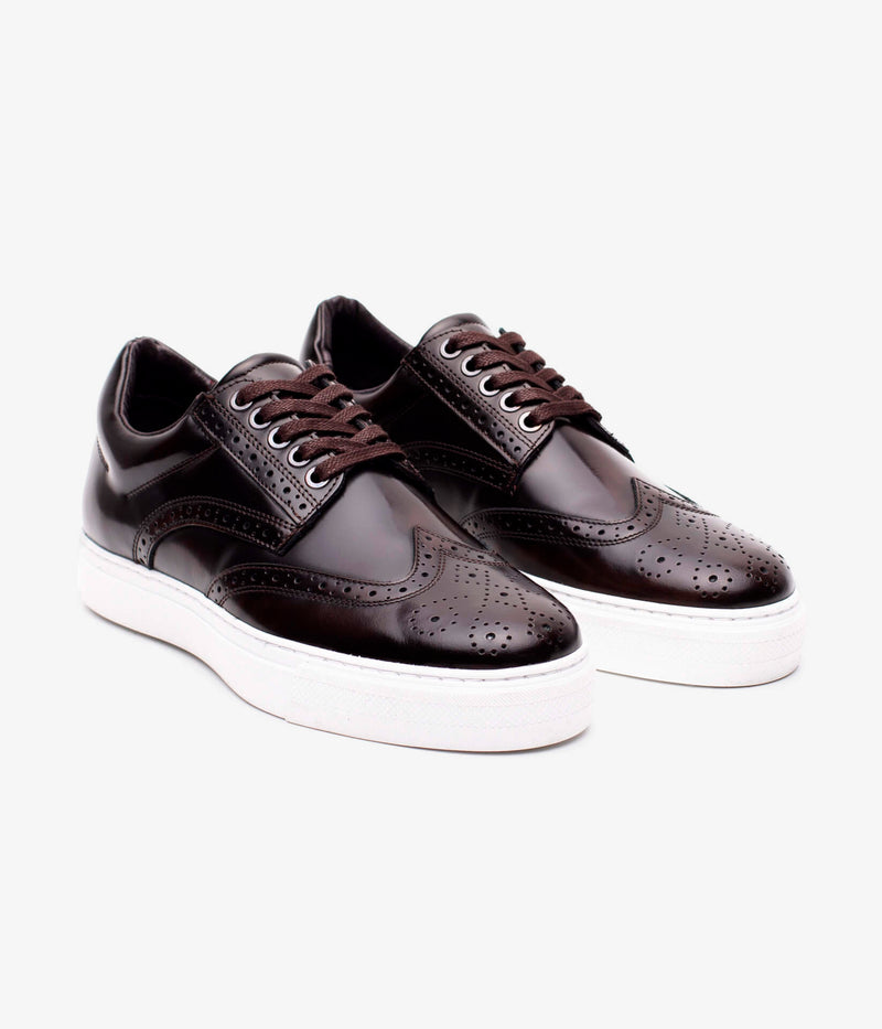 Tenis Pine marrón oscuro