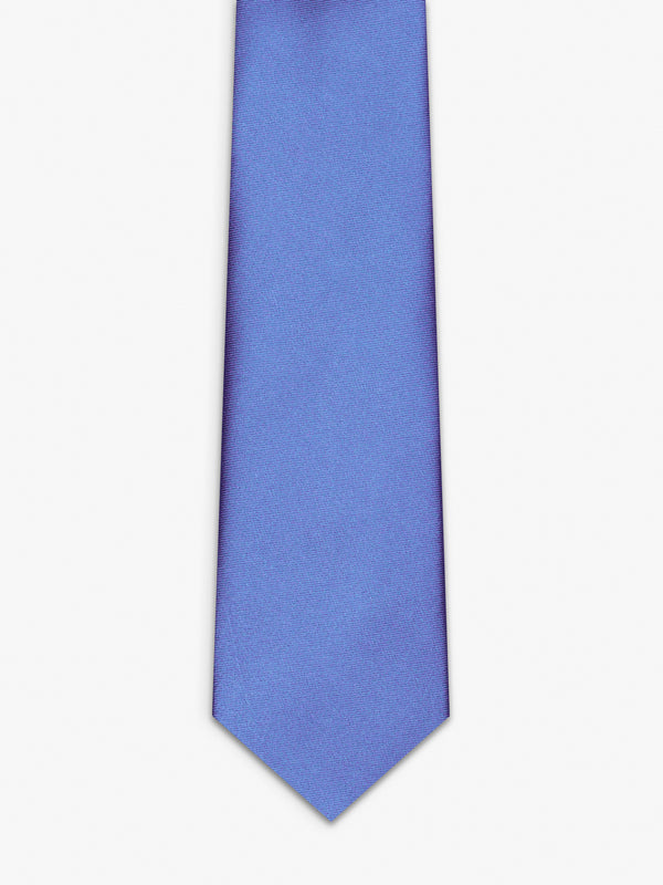 Gravata De Seda Azul Mr. Blue