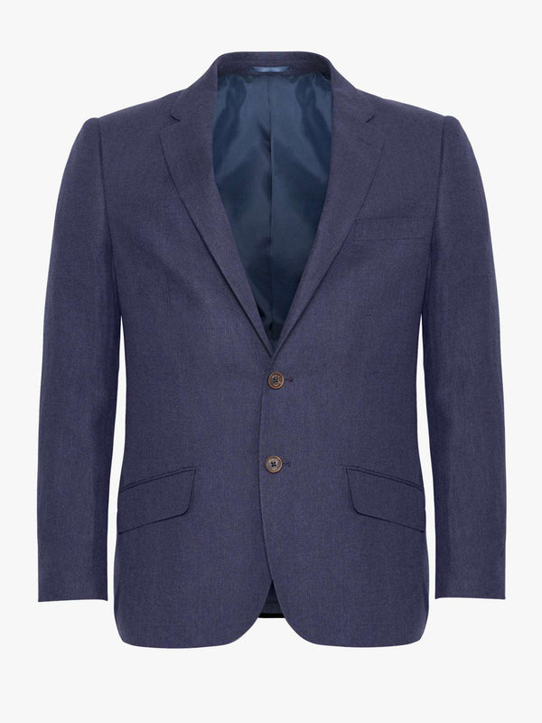 Blazer Azul De Linho Mr. Blue