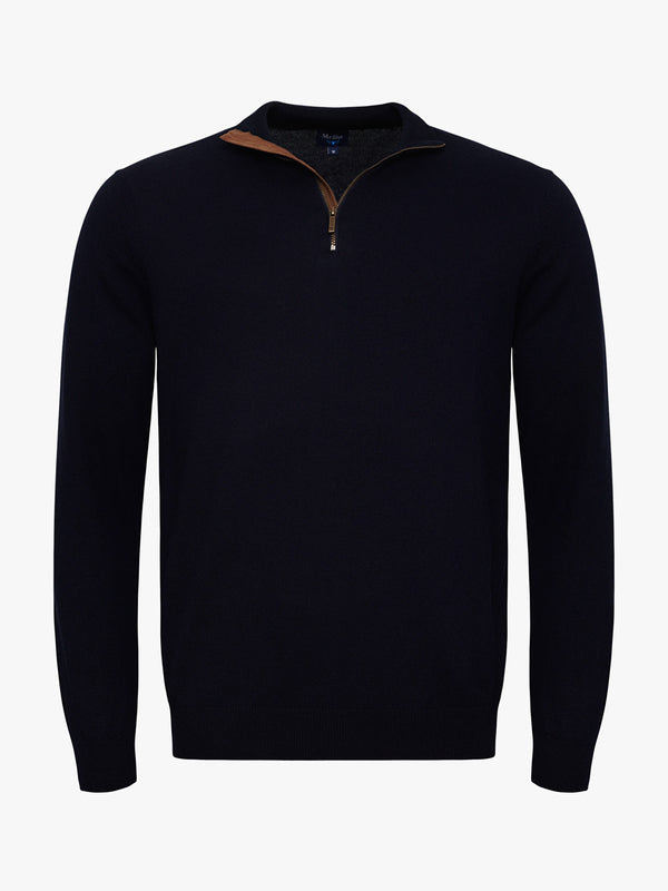 Pullovers Fino Meio Zipper Mr. Blue