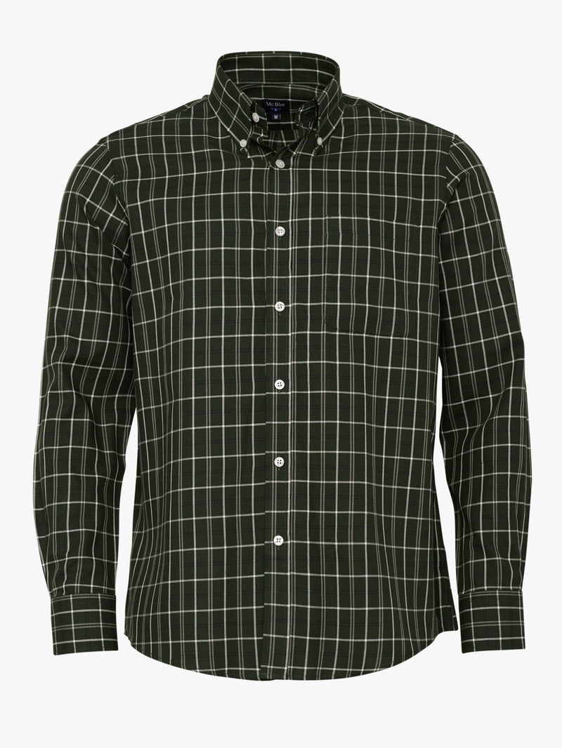 Camisa Regular Fit Twill Verde