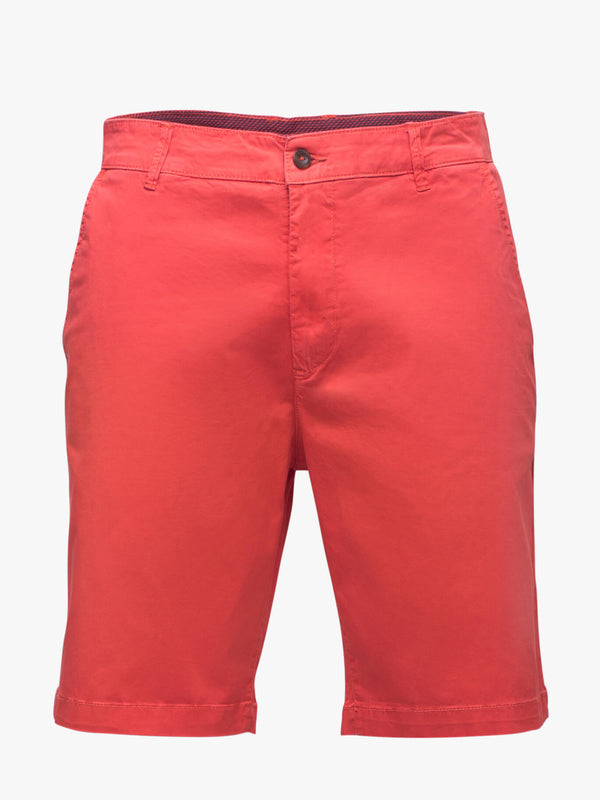 Bermuda Twill Garment Dye uni rouge