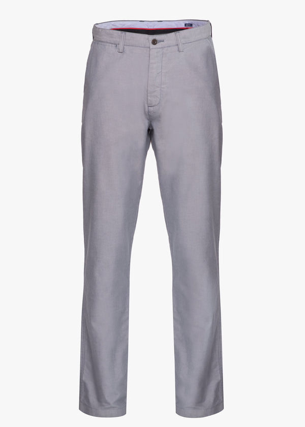 Pantalones chinos de lona plana Tailored Fit