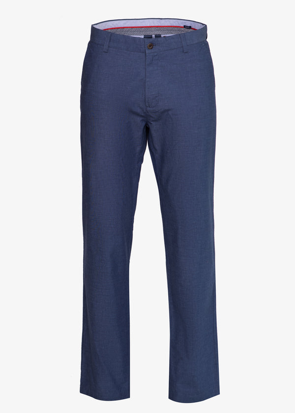 Pantalones chinos de lona plana Tailored Fit