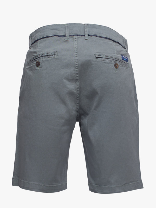 Canvas smooth green bermuda shorts