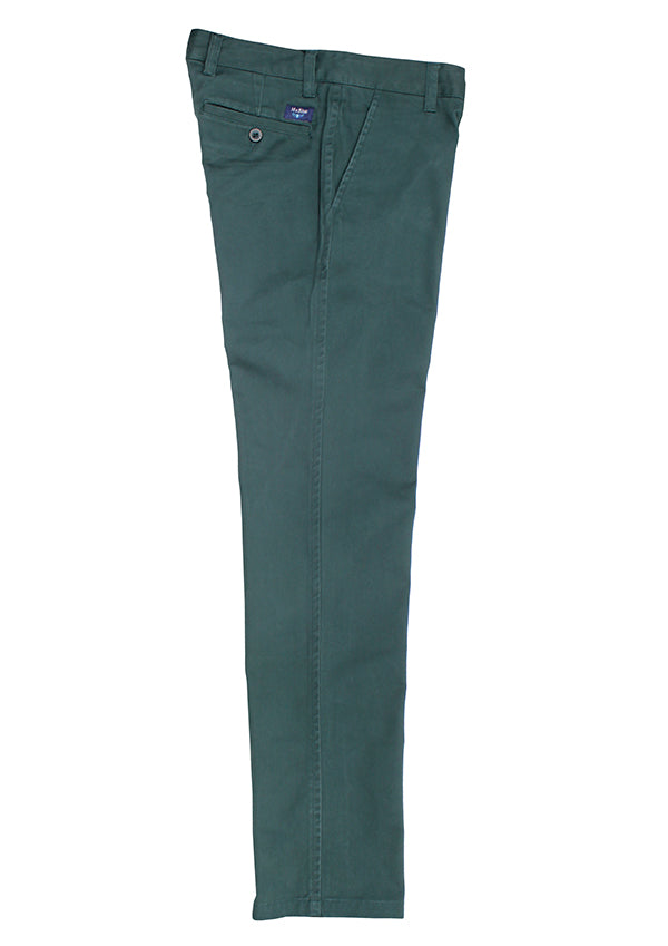 CHINO TWILL REGULAR FIT PANTS