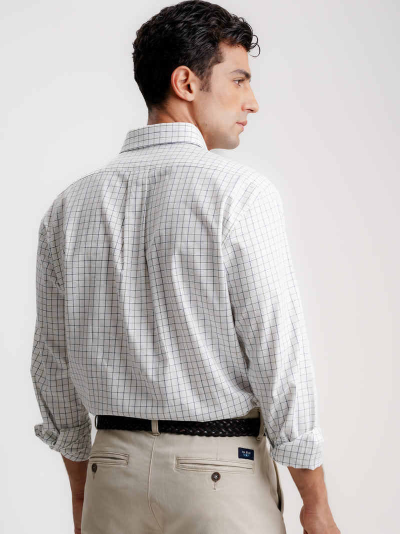 Camisa Regular Fit Twill Branca