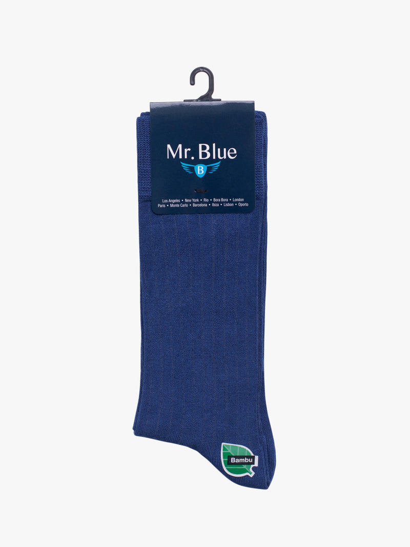 Chaussettes bambou Intermédiaire bleu