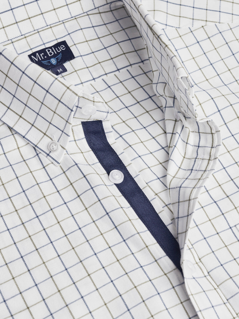 Camisa Regular Fit Twill Branca