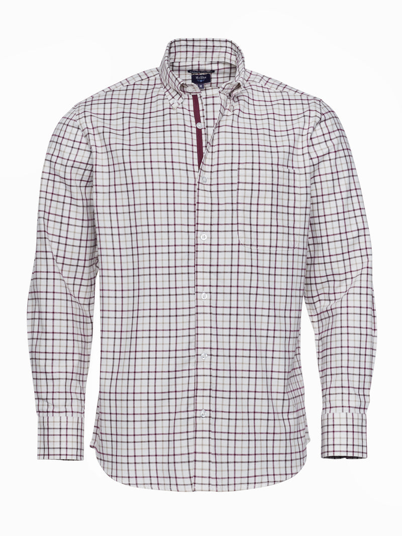 Camisa Regular Fit Vaiela Bege