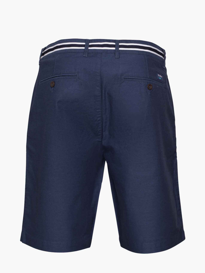 Canvas dark blue bermuda shorts