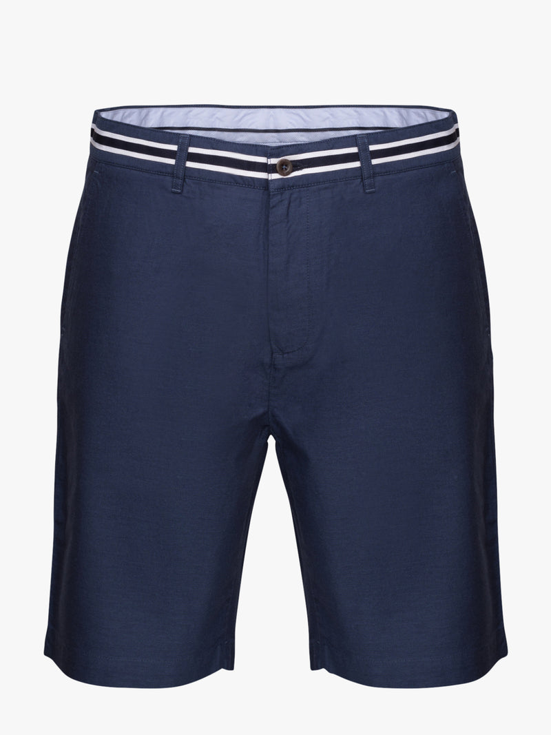 Canvas dark blue bermuda shorts