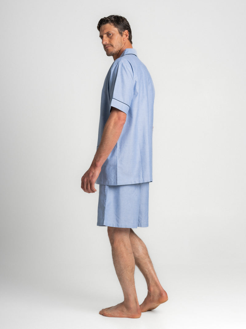 Pijama 100% algodón azul