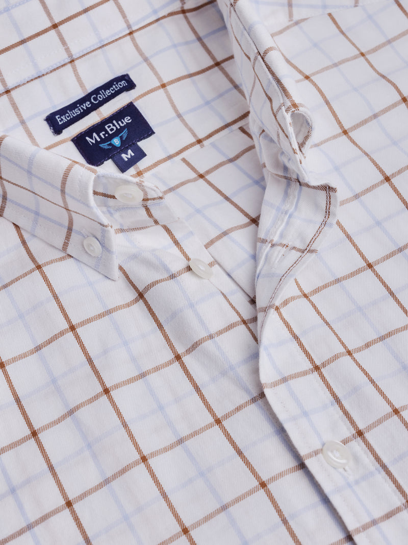 Camisa Regular Fit Vaiela Blanca