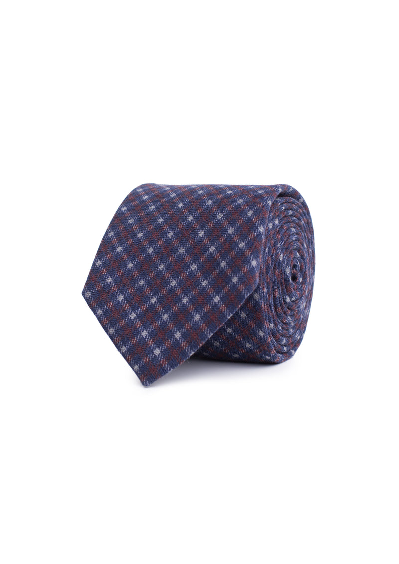 Classic Tie Wool Small Squares
