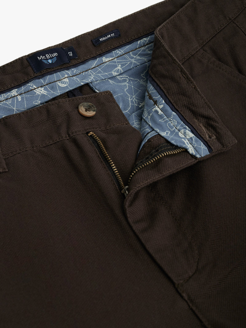 Regular Fit Chinos Brown