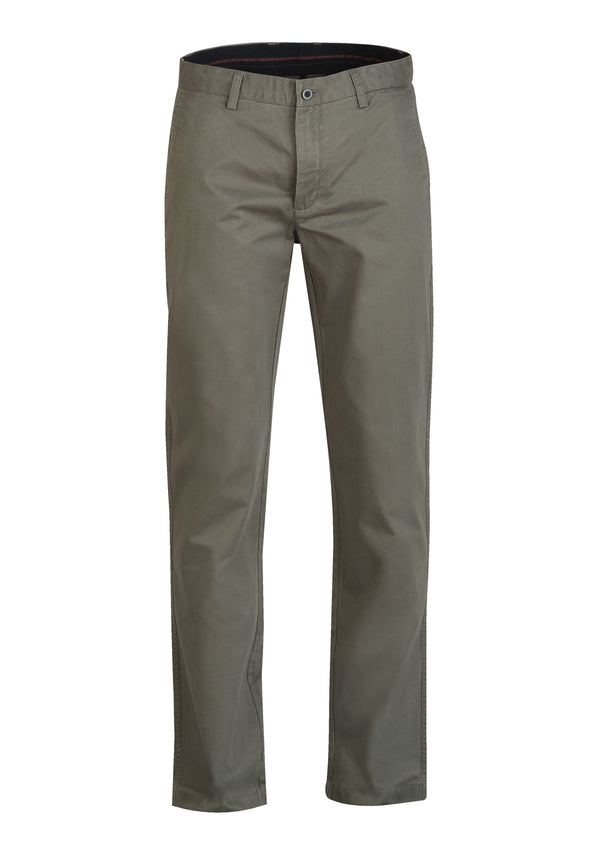 PANTALON CHINO EN TOILE COUPE REGULAR