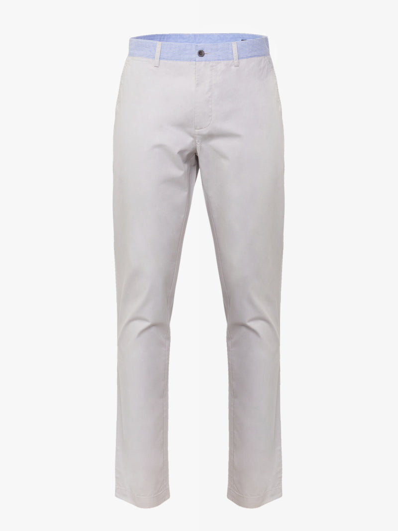 Beige regular fit Chino pants