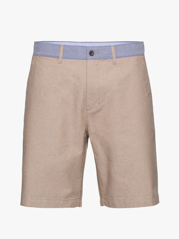 Bermudas camel en algodón