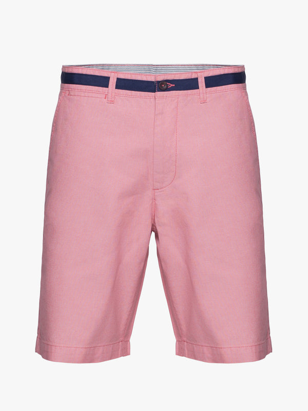 Bermudas de algodón rosa oscuro