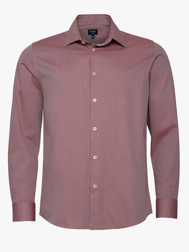 Camisa Slim Fit Vermelha