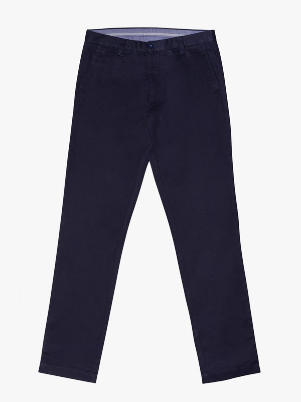 PANTALON CHINO EN TOILE COUPE SLIM