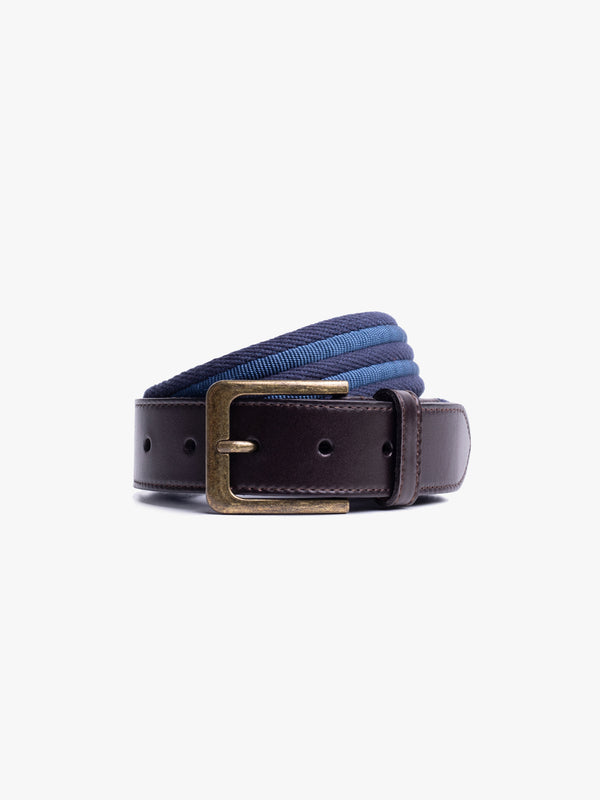 Dark Blue Fabric Belt