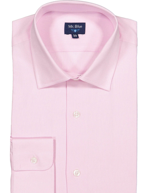 Camisa clássica rosa