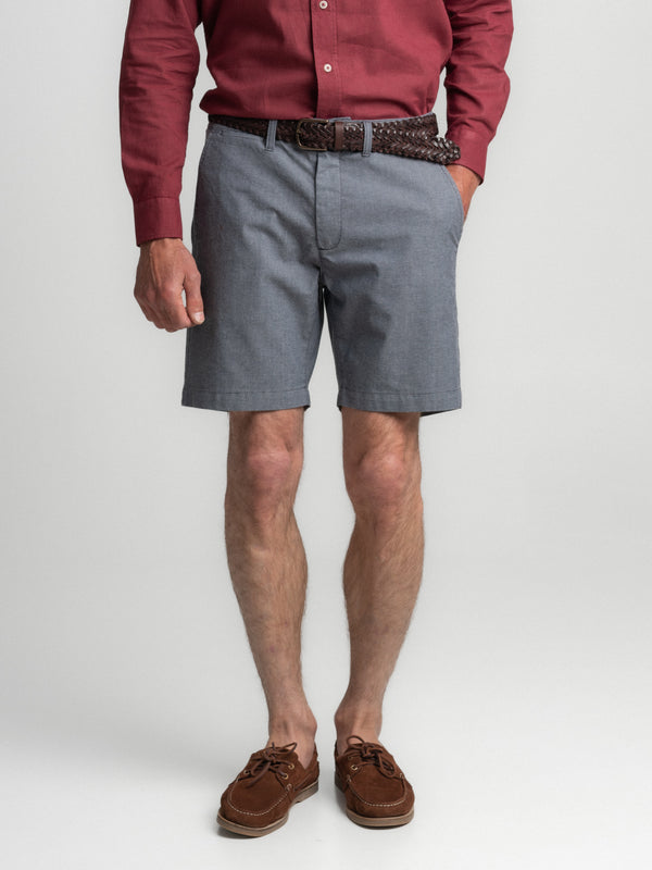 Calções Bermuda Casual Fit Cinzento