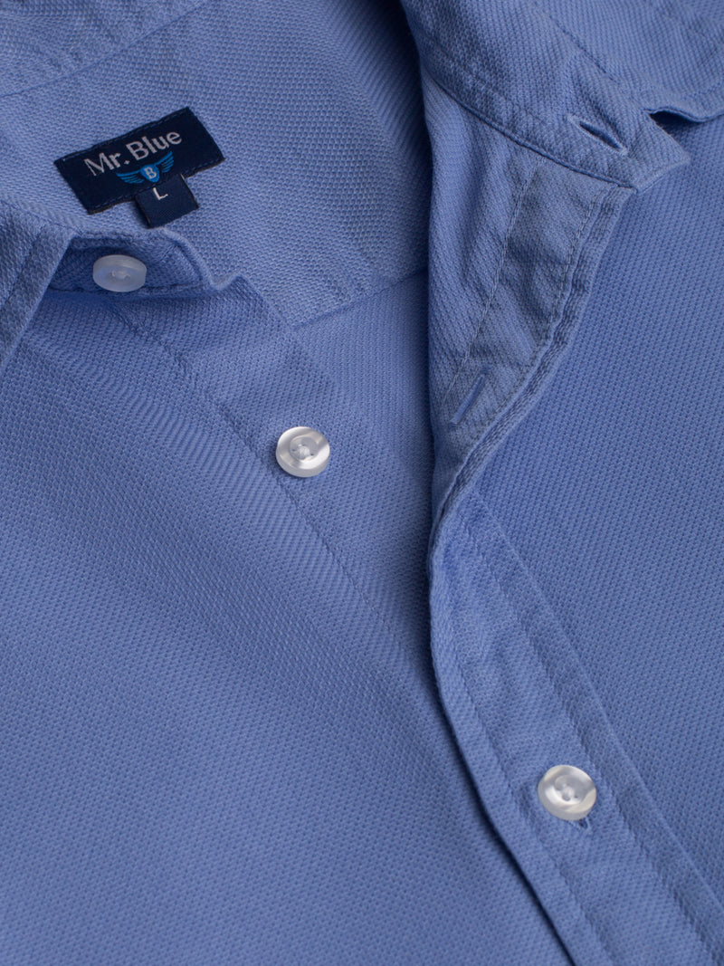Camisa azul Tailored Fit