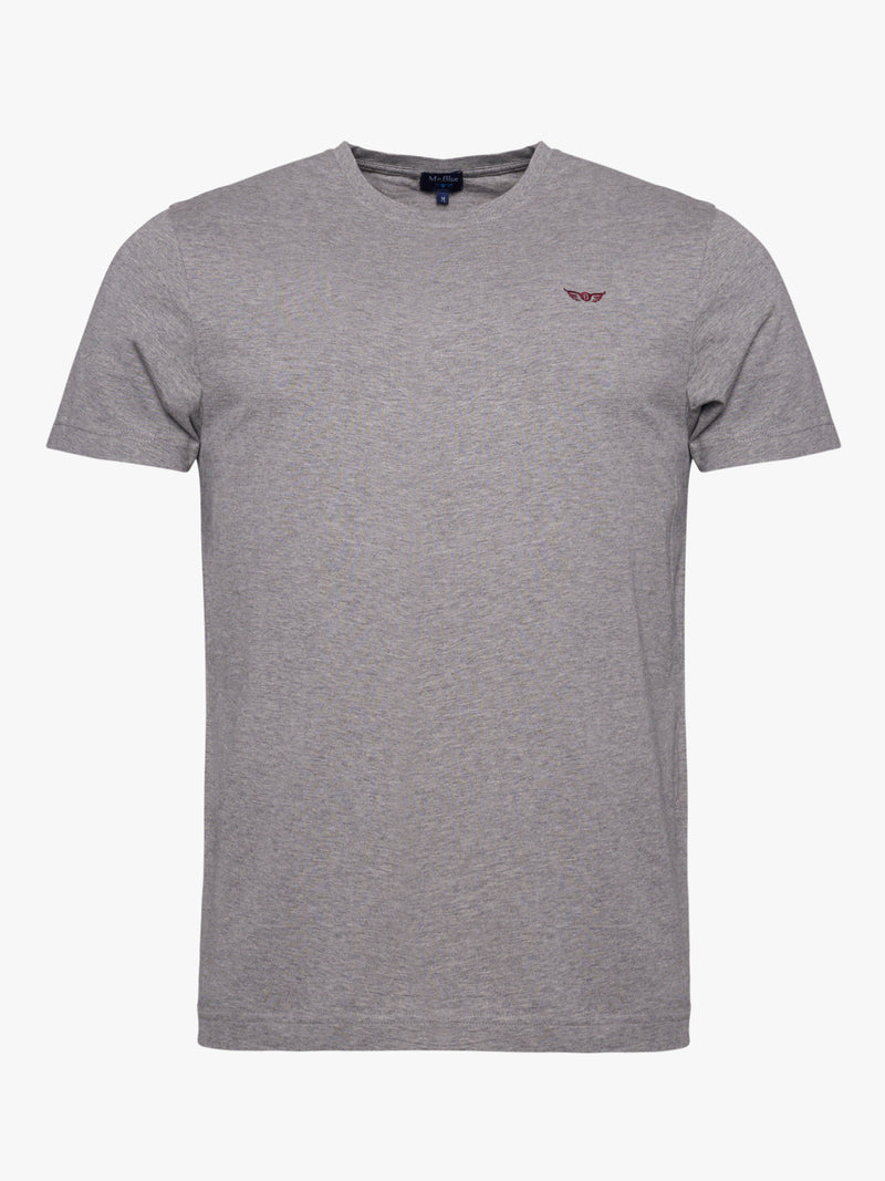 T-Shirt Gris 100% Coton