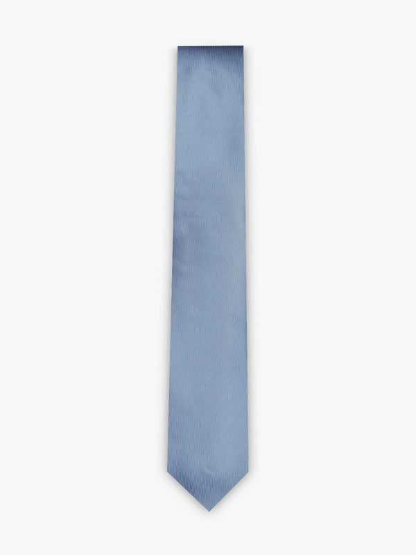 Corbata azul de poliéster