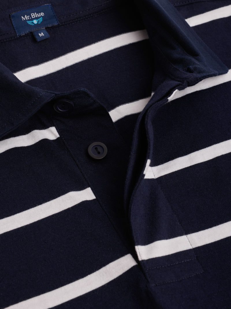 Blue Rugby Polo