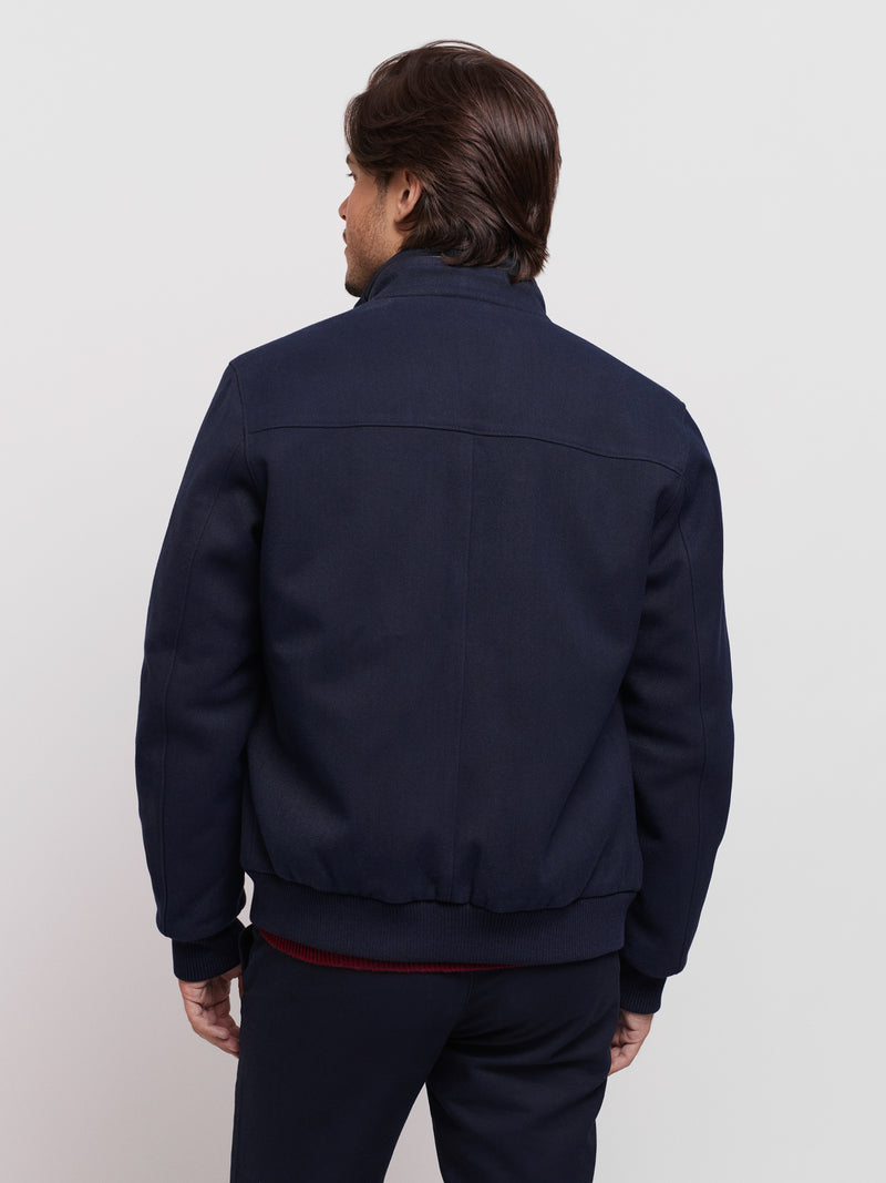 Manteau bleu