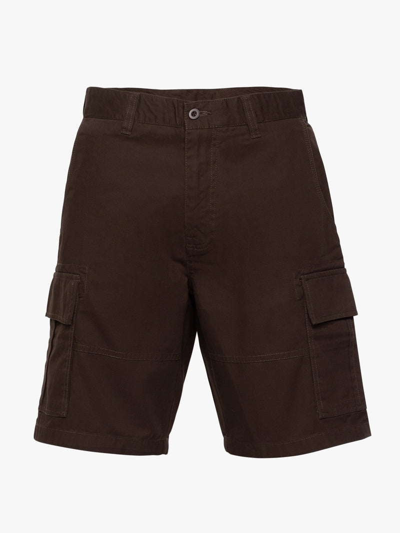 Short cargo marron avec poches