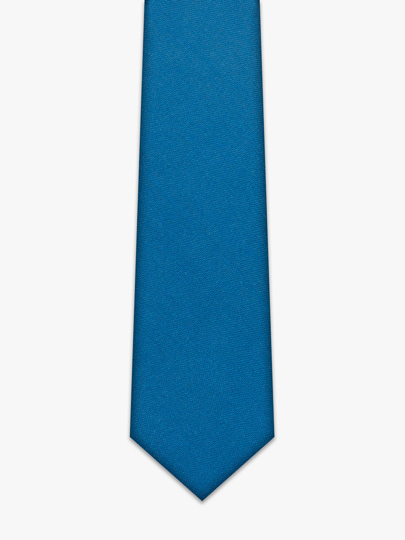 Gravata de Linho Azul