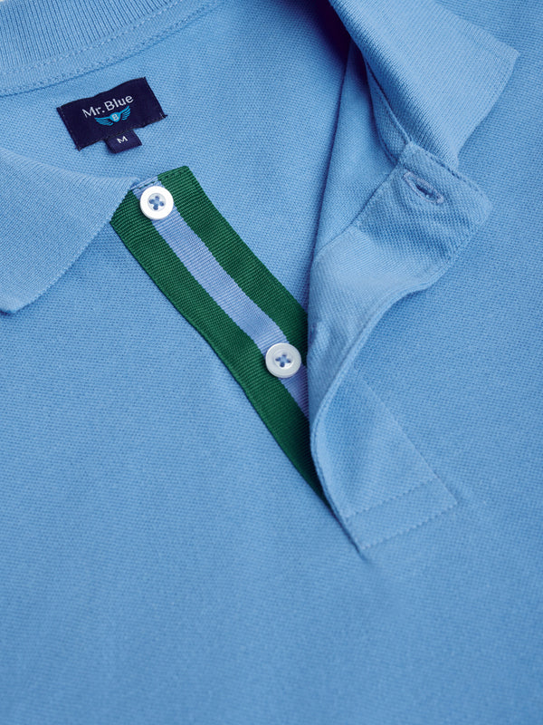 Regular Blue Fit Polo