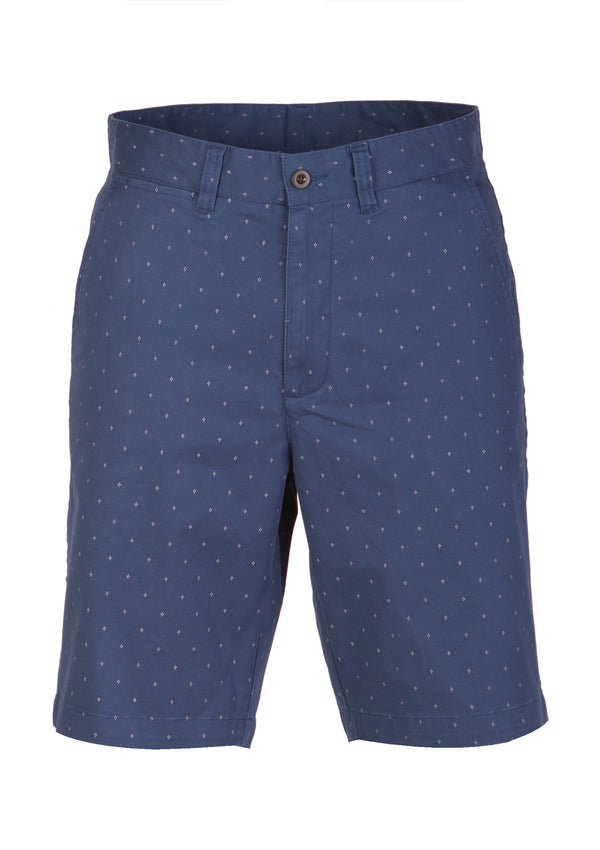 Short Oxford uni bleu moyen