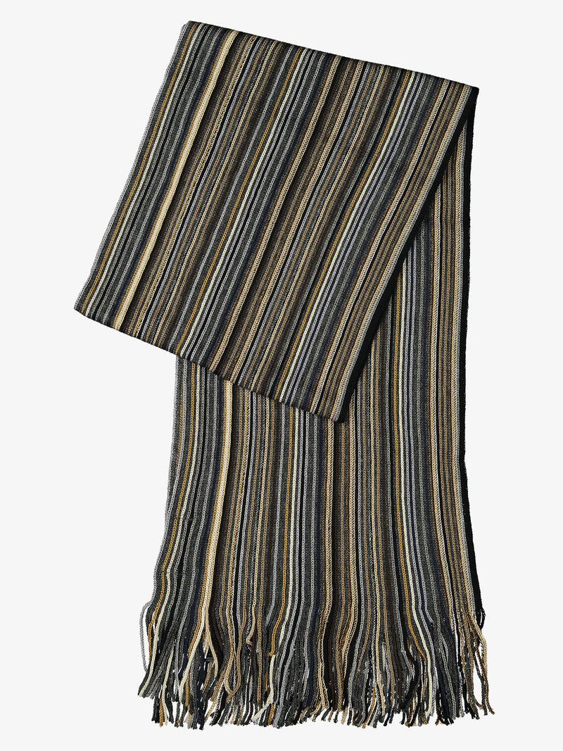 Wool Striped Scarf