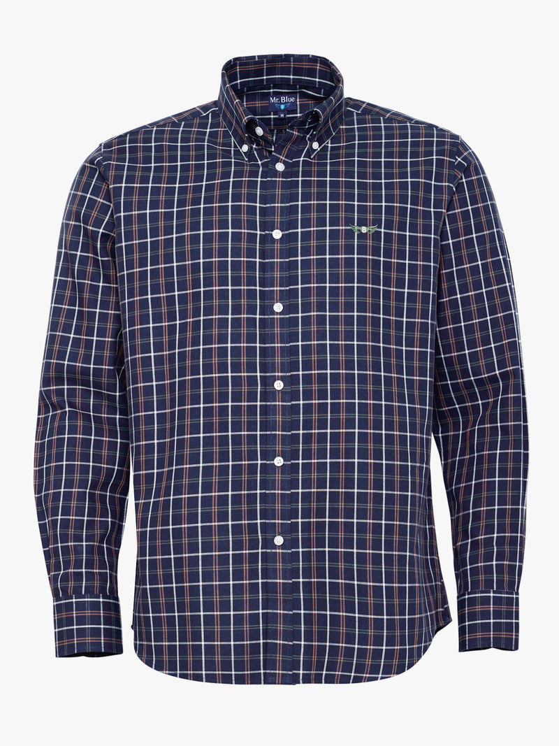 Regular Fit Blue Twill Shirt