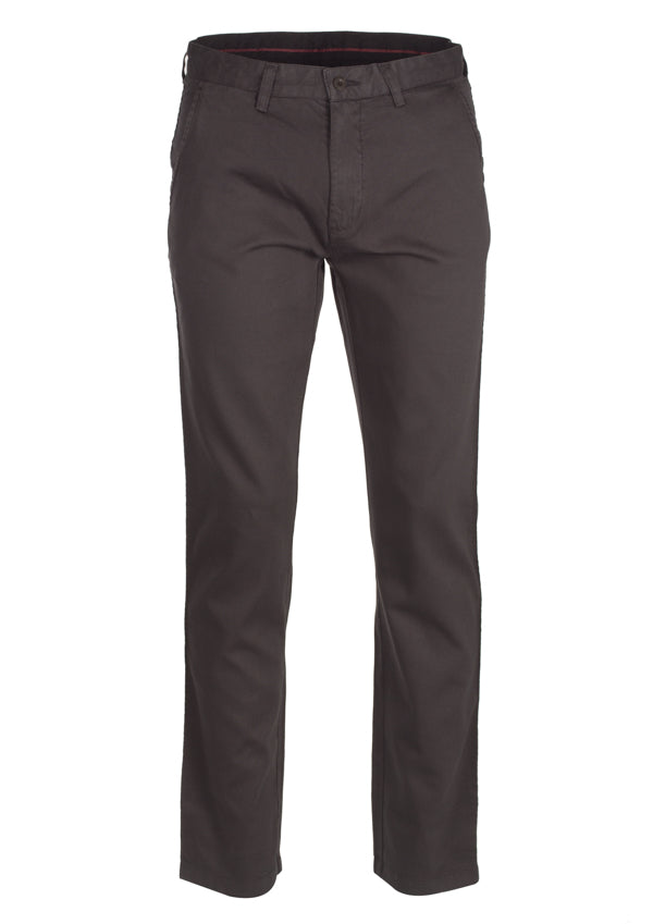 PANTALON CHINO EN TOILE COUPE REGULAR