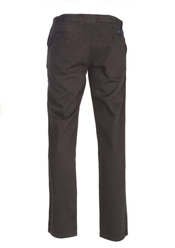 PANTALON CHINO EN TOILE COUPE REGULAR