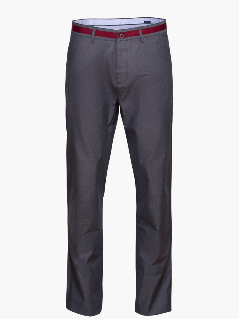 Pantalon chino Oxford gris