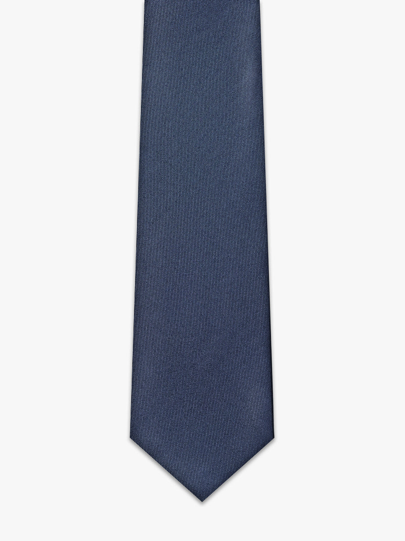 Gravata de Seda Azul